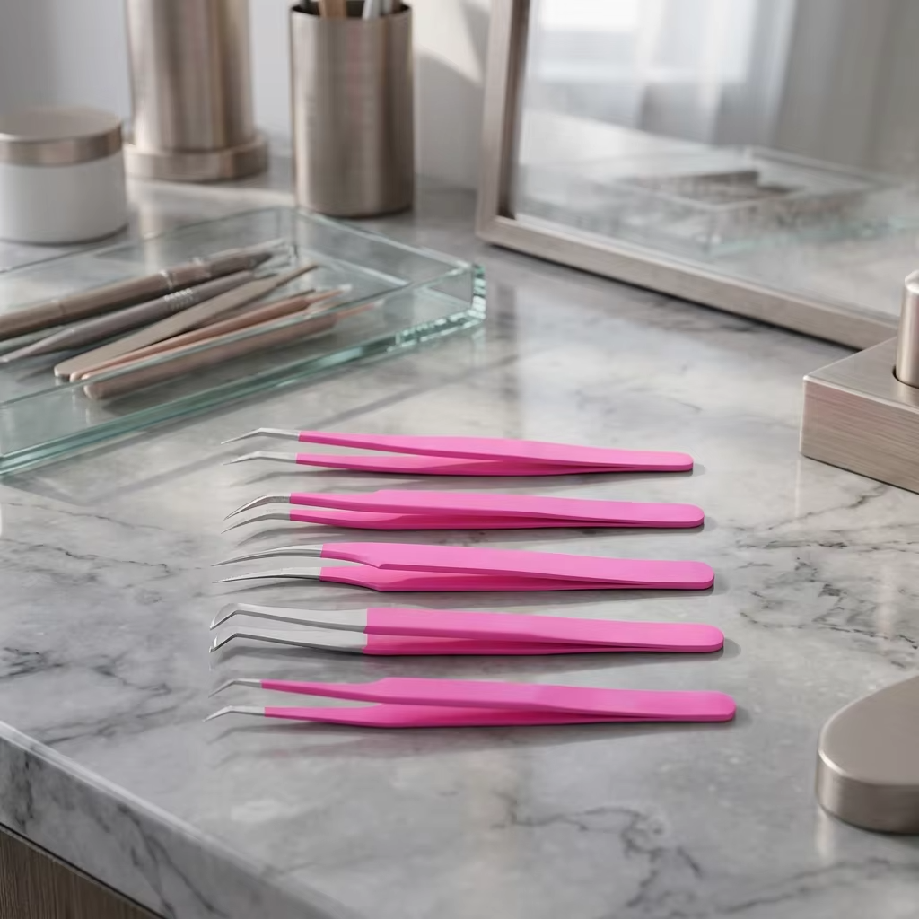 Eyelash Tweezers Set - Image 2